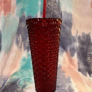 Red Studded Tumbler